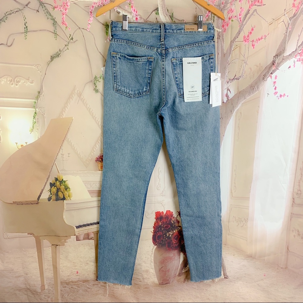 NEW Grfrnd Karolina High Rise Skinny Raw hem in Last Dance - Picture 7 of 10